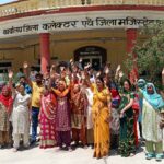 Councilors, troubled by irregular water supply in the scorching heat, reached the District Collector with people.