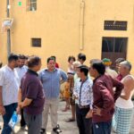 ADM arrived with PHED officers to check drinking water supply system, people got angry