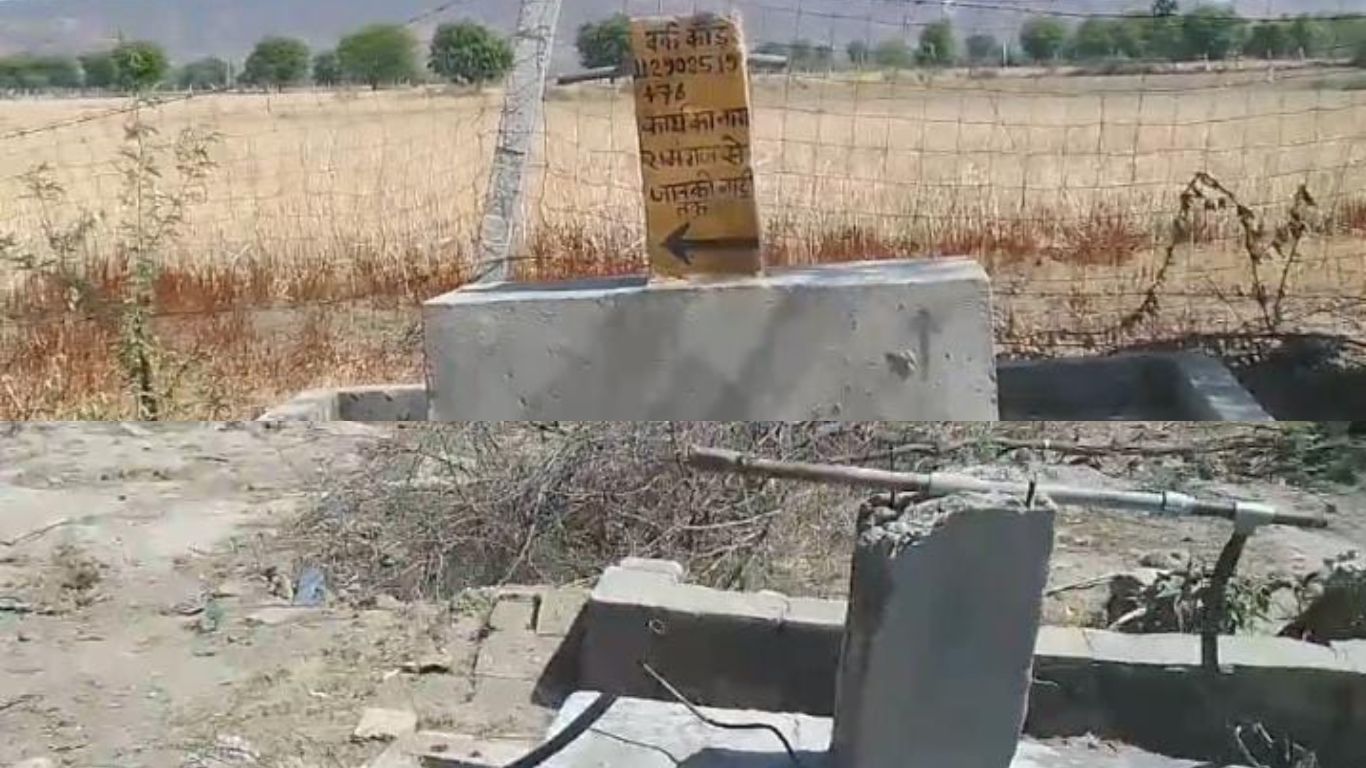 Tale of distressed villages, under Bisalpur drinking water scheme, pipelines laid from house to house - tap points also installed - but no water supply