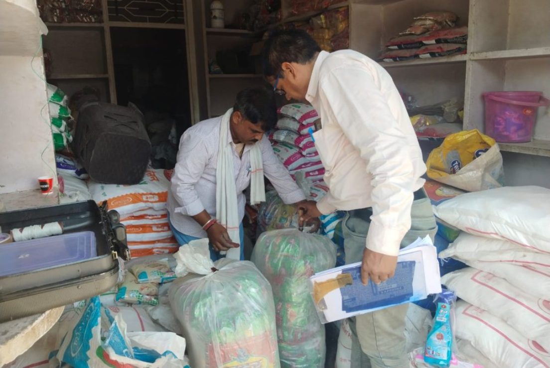 Food samples taken in Tonk, “Pure food – attack on adulteration”, action created stir
