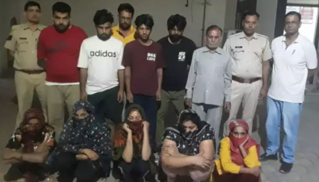 Prostitution den was running under the cover of hotel, police busted it by posing as bogus customer