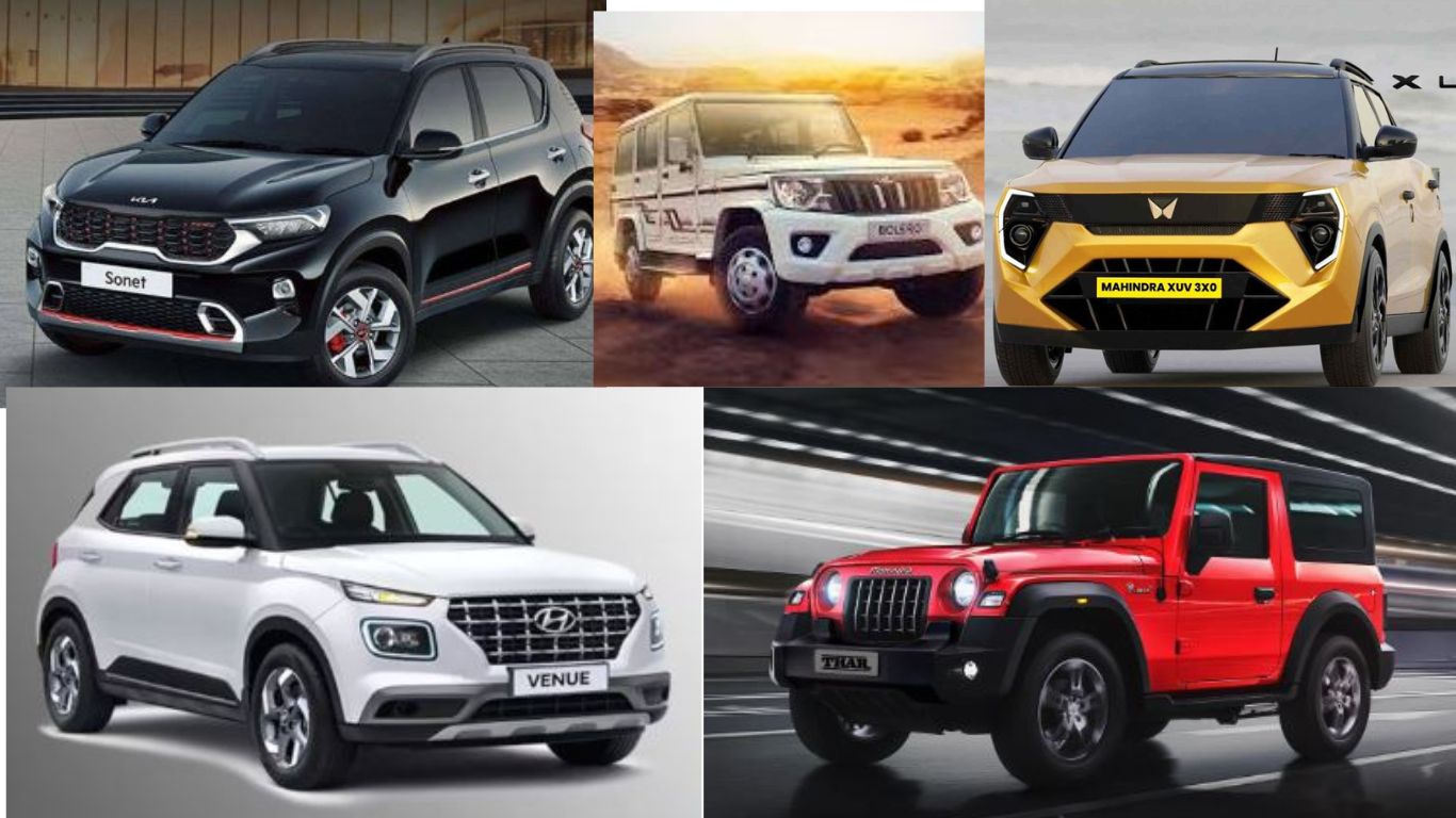 These 5 cheapest diesel SUV vehicles of India, get strong torque and excellent fuel efficiency.