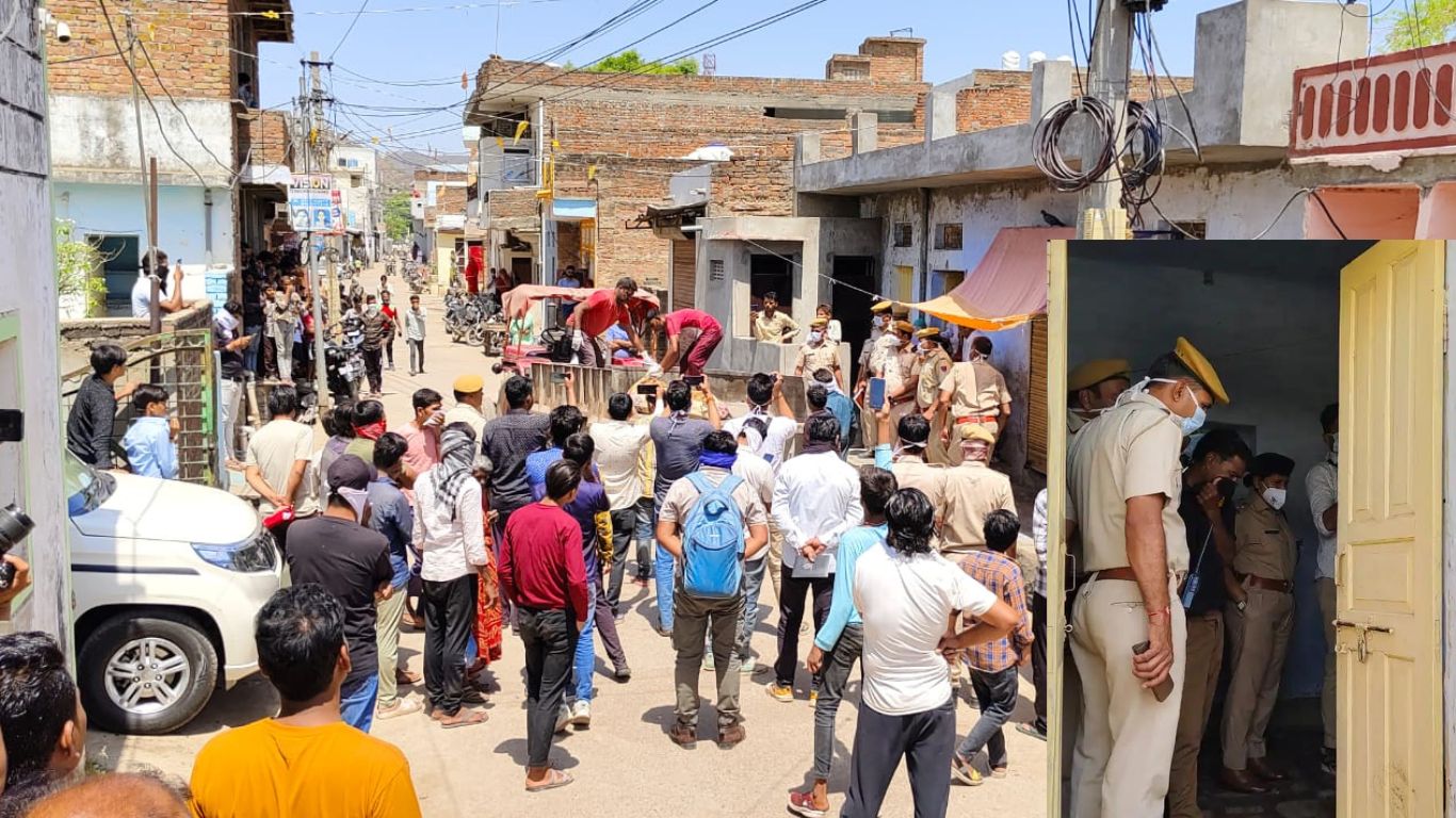 Cloth was tied on hands, legs and mouth in a closed room, a new twist in the murder of a middle-aged man, an unknown woman absconded after committing the crime.
