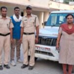Stones pelted at Mineral Department team, two guards injured, attackers took away two tractor trolleys loaded with masonry stones.