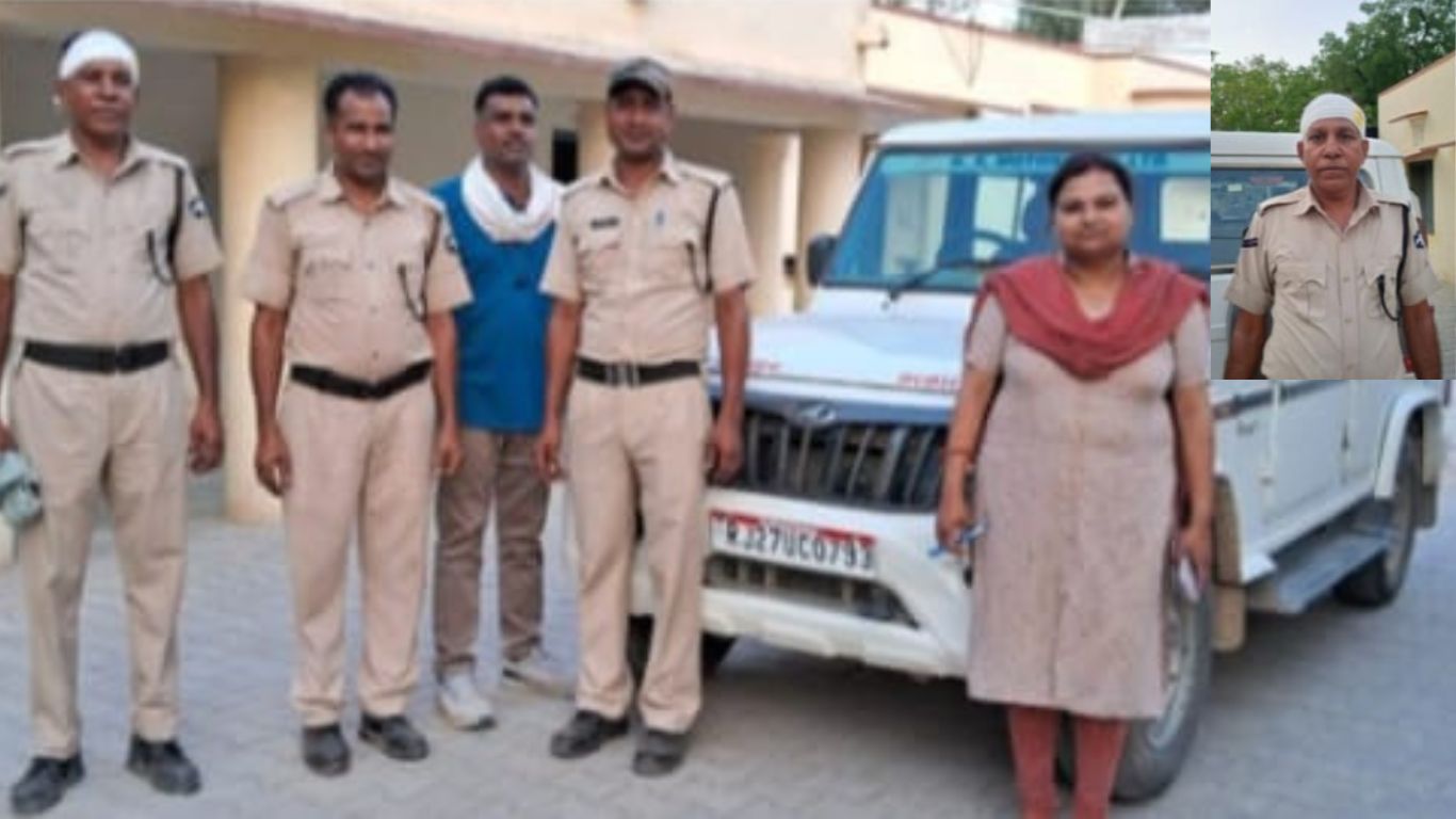 Stones pelted at Mineral Department team, two guards injured, attackers took away two tractor trolleys loaded with masonry stones.