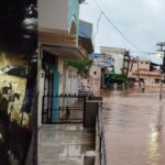 Many settlements submerged due to rain, holiday in schools, death of a child drowned in water, two kutcha houses collapsed