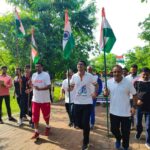 Collector-SP did marathon with tricolor in hand, appealed to people to hoist tricolor in every house