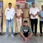 Big action by cyber police station, member of interstate thug gang arrested