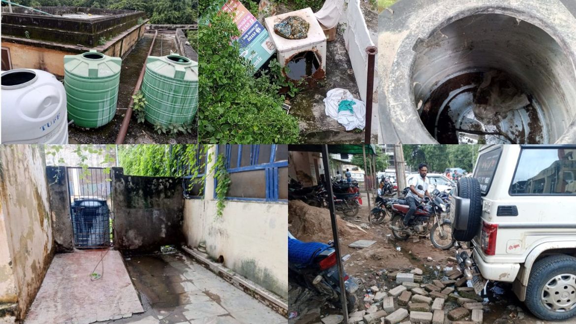 Bundi: Dirty water filled in coolers and tanks of district hospital, health department advisory ignored