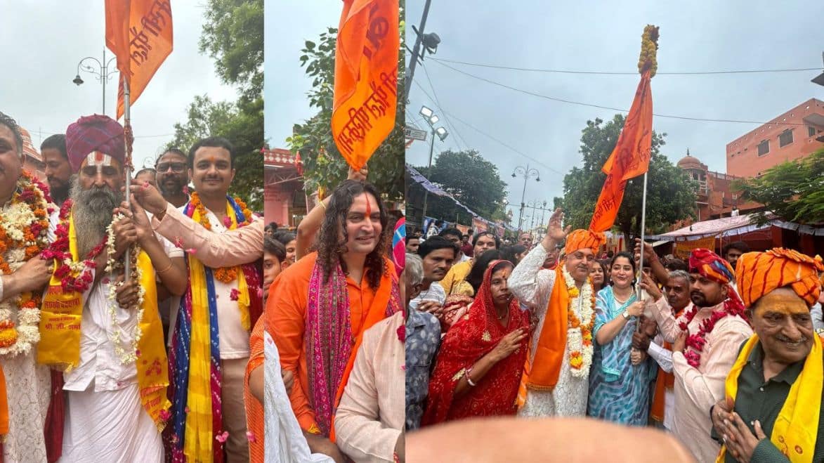 59th huge Lakhi Padyatra started from Kalyan Nagari Diggi, flood of faith gathered, Jaipur echoed with cheers.