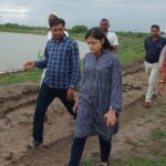 Collector took stock of the situation created by rain in Piplu subdivision area, instructions to officials to remain alert