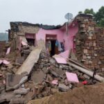 Two sisters buried under debris after concrete house collapse, one dead, other referred to Kota, middle-aged body found