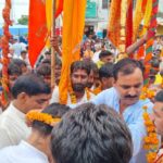 25th Padyatra reached Diggi from Madhya Pradesh, Shri Kalyanji Maharaj's Lakhi Fair ended with flag hoisting.