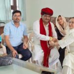 Example of harmony: Muslim sister followed her tradition, tied Rakhi to former Agriculture Minister Dr. Prabhulal Saini