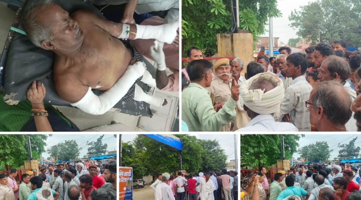 Sawai Madhopur Deadly attack on middle aged person, seriously injured with sticks, attempt to kill due to rivalry