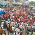 A flood of reverence gathered in the historic padyatra of Dehalwal Baba, the attraction of mare dance to the tune of algos.