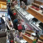 Robbery in jewelery showroom, jeweler died after clashing with miscreants, three including brother and son injured - Video
