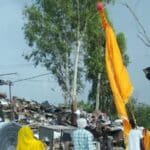 Pedestrian carrying flag for Diggi Kalyan dies after getting hit by 11 thousand KV line