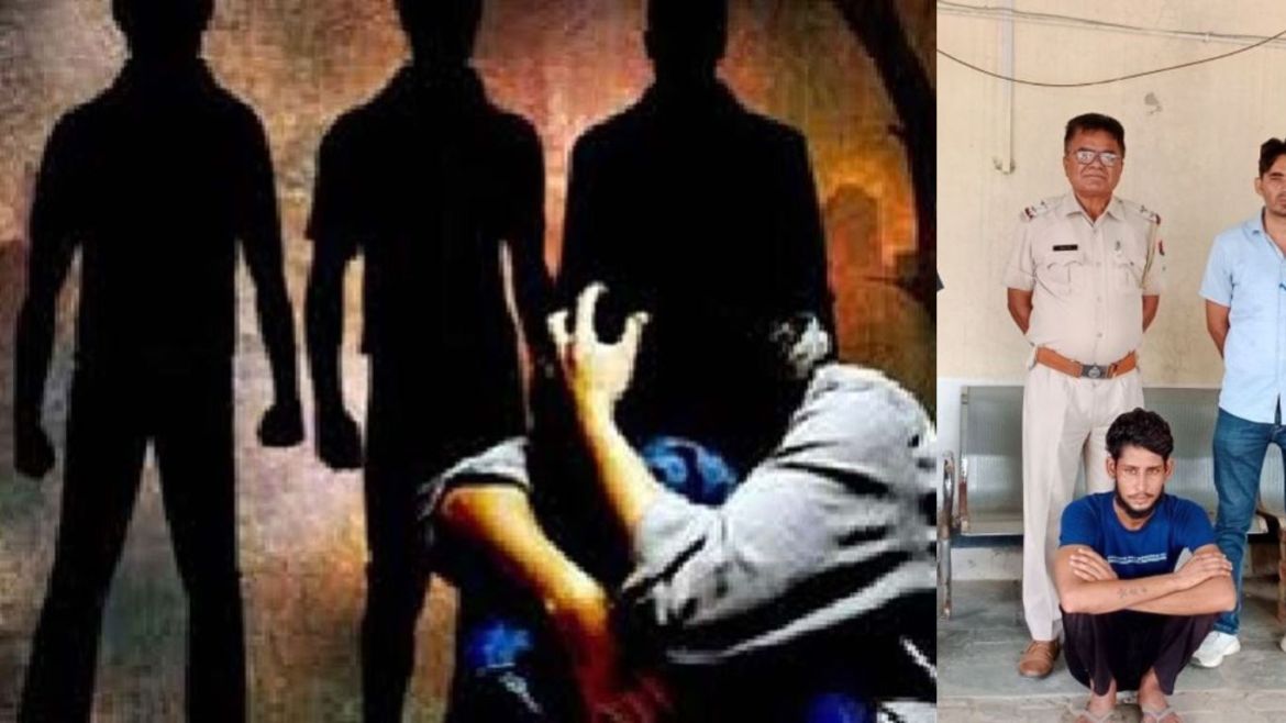 In Rajasthan, a 40 year old man was first gang raped, beaten and then murdered.