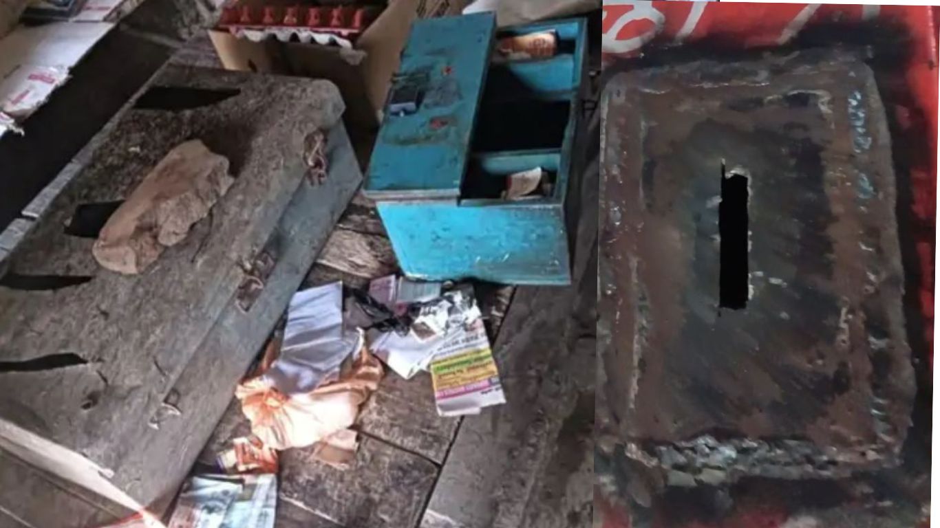 Gang of thieves in Namana! Theft at five places in one night, incident at a distance of 50 meters from the police station became a challenge!