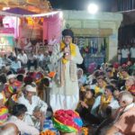 Devotional juice showered in Algoja special Purnima satsang in the worship of Lord Gopal, satsangi reached from Aanwa and Barahpura.