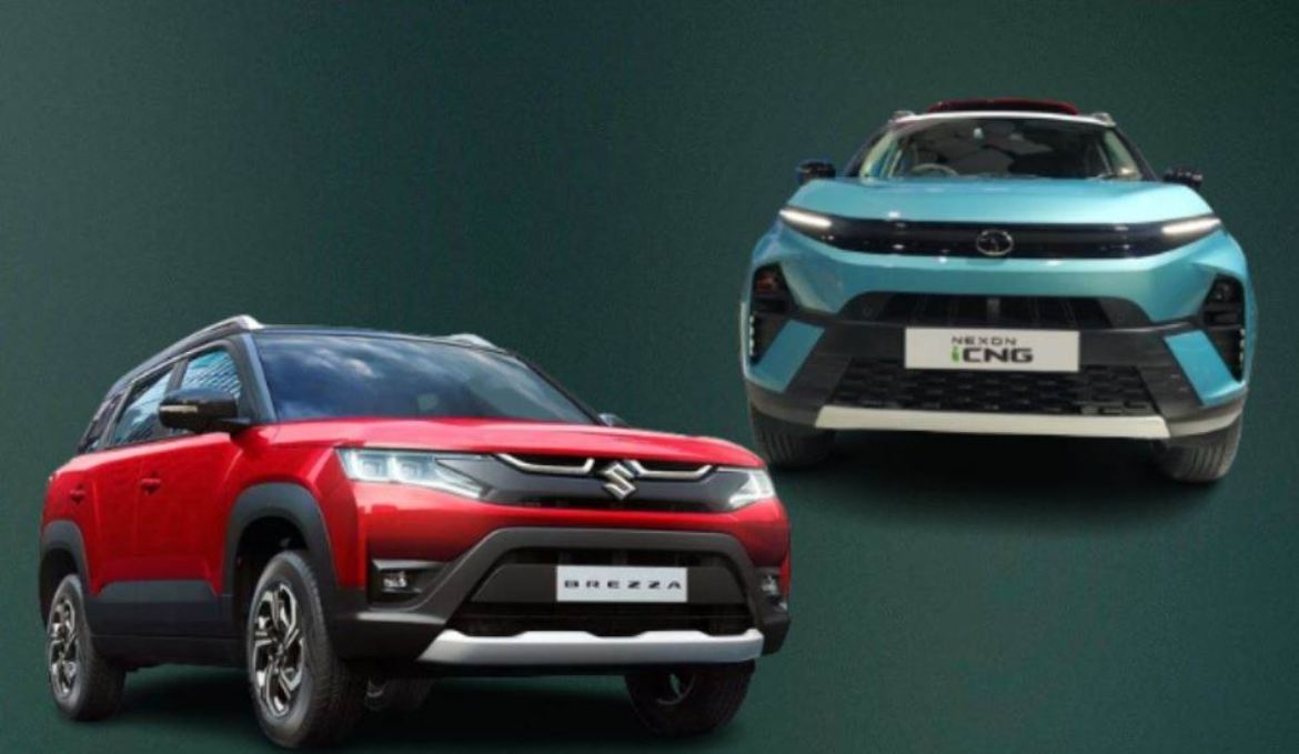 CNG cars in India Tata Nexon CNG vs Maruti Brezza CNG: Who is better?