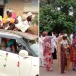 Unique funeral procession, family members and relatives danced to the tune of DJ, people stopped their steps after seeing this