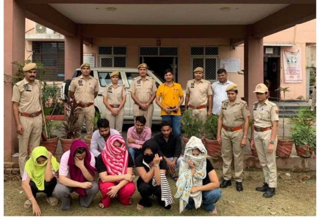 Prostitution racket was going on under the guise of massage at spa center, 8 including 5 foreign women arrested