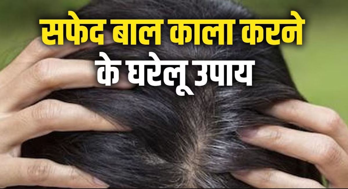 Hair Care Tips: Follow these easy remedies to blacken white hair