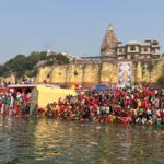 A great confluence of faith took place on Kartik Purnima, 2 lakh people took a dip of faith.
