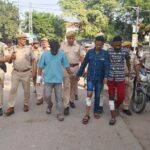 Police organized a parade of the accused in teacher Manish Meena murder case, said - committing crime is a sin, police is our father.