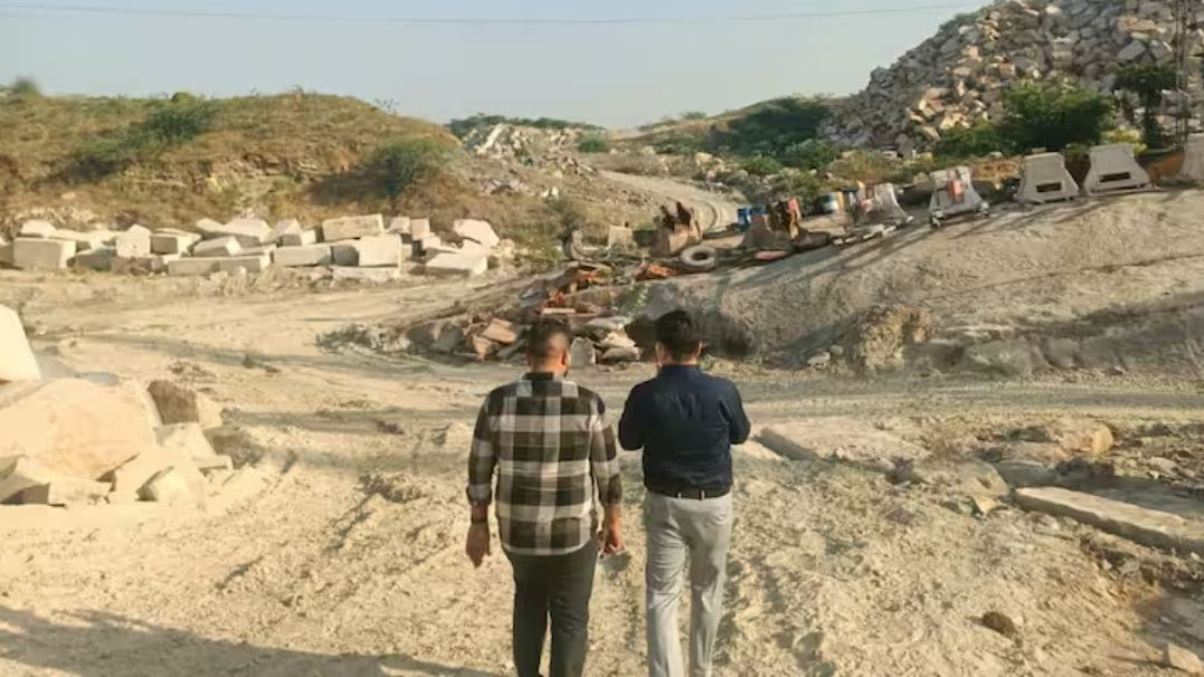Administration's major action against illegal mining in Beawar, fine of Rs 38 crore imposed