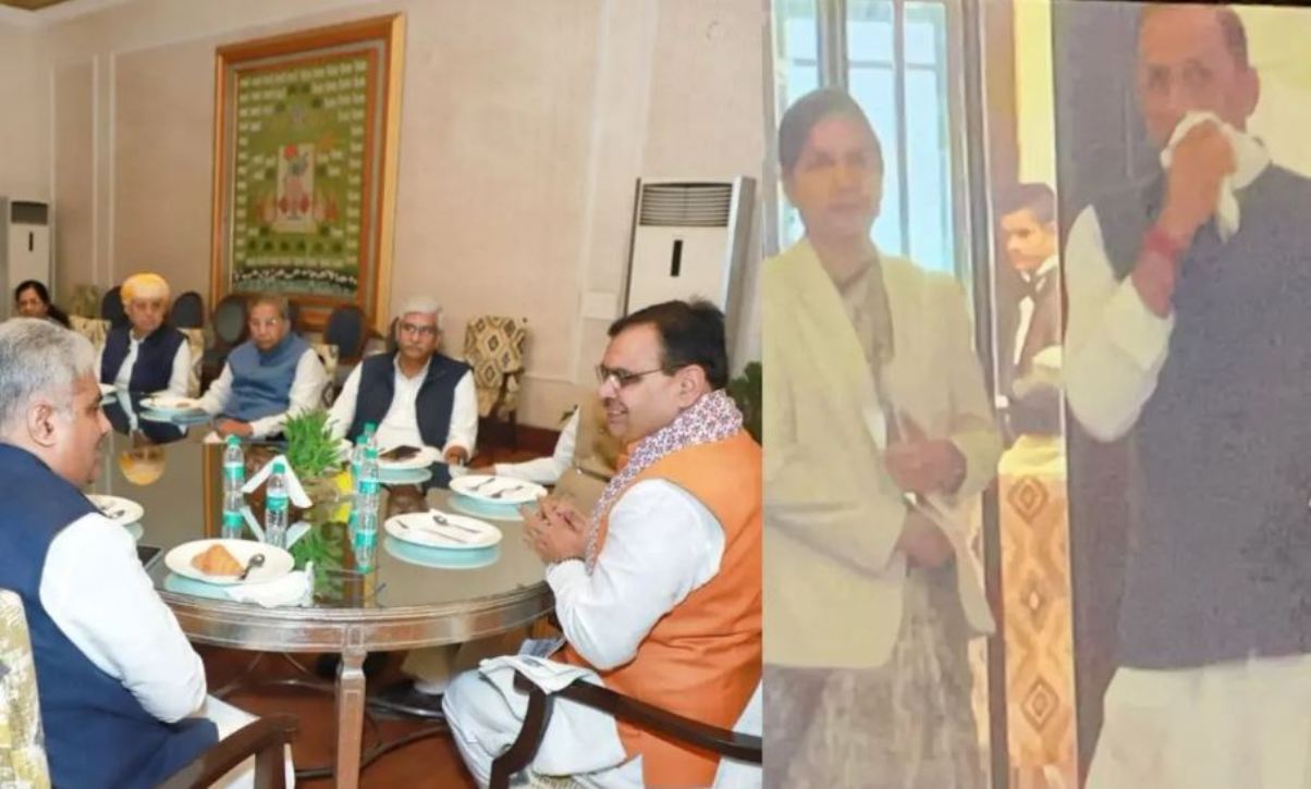 In Delhi, CM Bhajan Lal called BJP MPs for breakfast, Congress MPs arrived - know how the mistake happened?