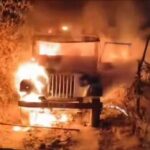 Slap incident: More than 100 vehicles burnt in arson, SP's car attacked, Naresh Meena rescued by supporters
