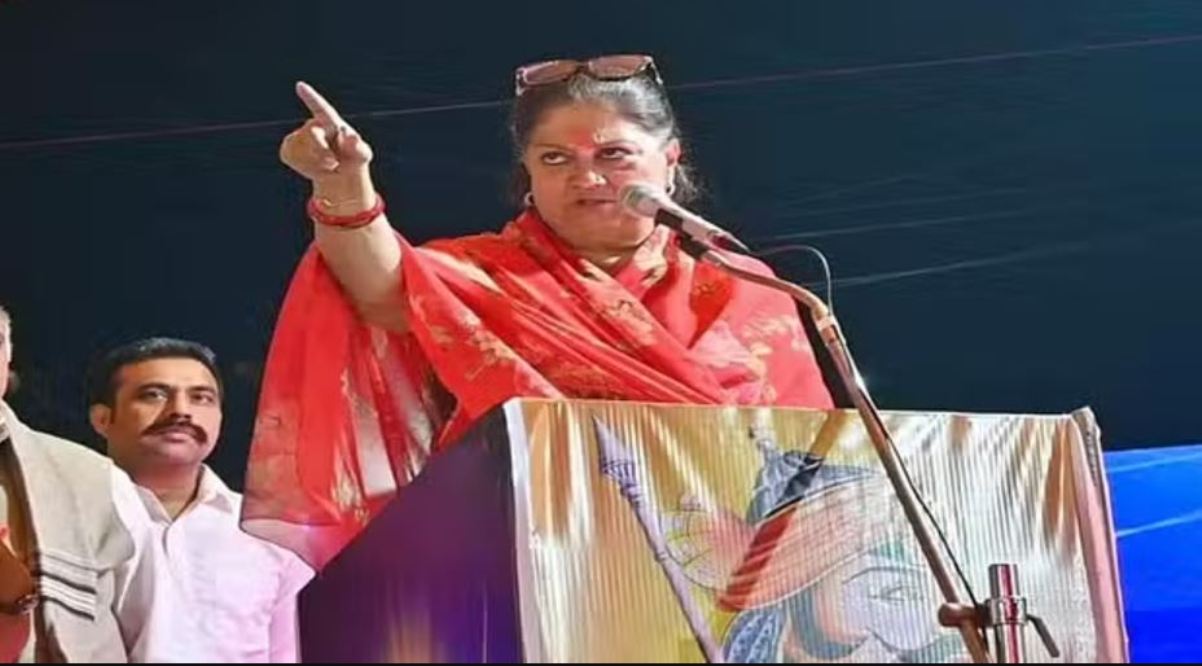 Vasundhara said- People are expert in stabbing in the back, cut off the head, but do not bow before the enemy.
