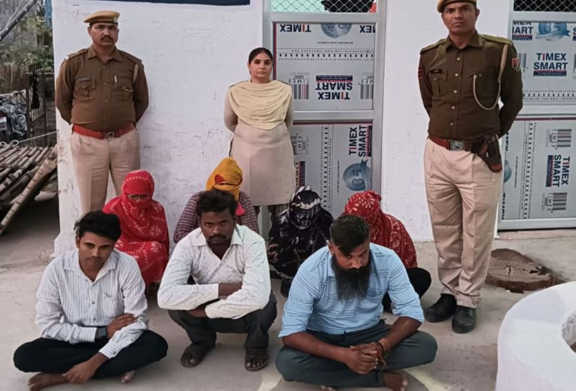 Prostitution busted in Rajasthan, 2 pimps including boys and girls arrested