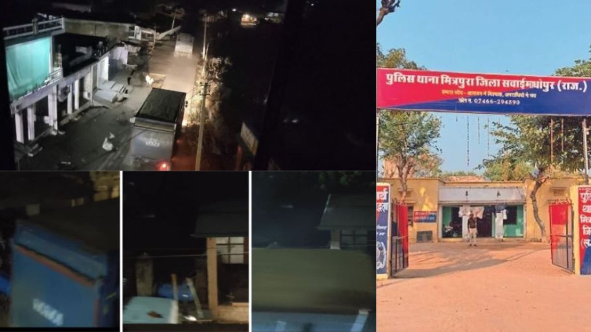 Questions raised on illegal gravel transportation in front of Mitrapura police station, allegations of police collusion