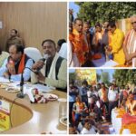 Education Minister Dilawar and Energy Minister Nagar were on Bonli tour, villagers gave grand welcome at various places.