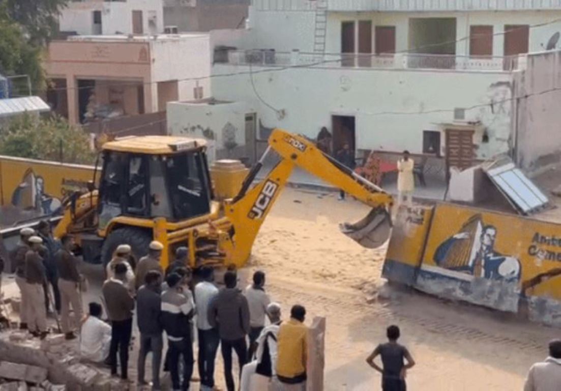 Bulldozer hits BJP leader's house in Rajasthan, says, 'Today our house is broken, tomorrow your pride will be broken'