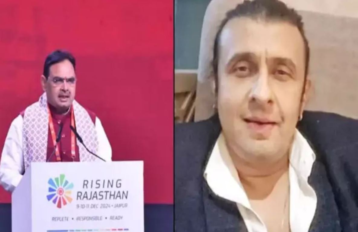 Sonu Nigam said a big thing about the Chief Minister of Rajasthan, made a special request to the politicians