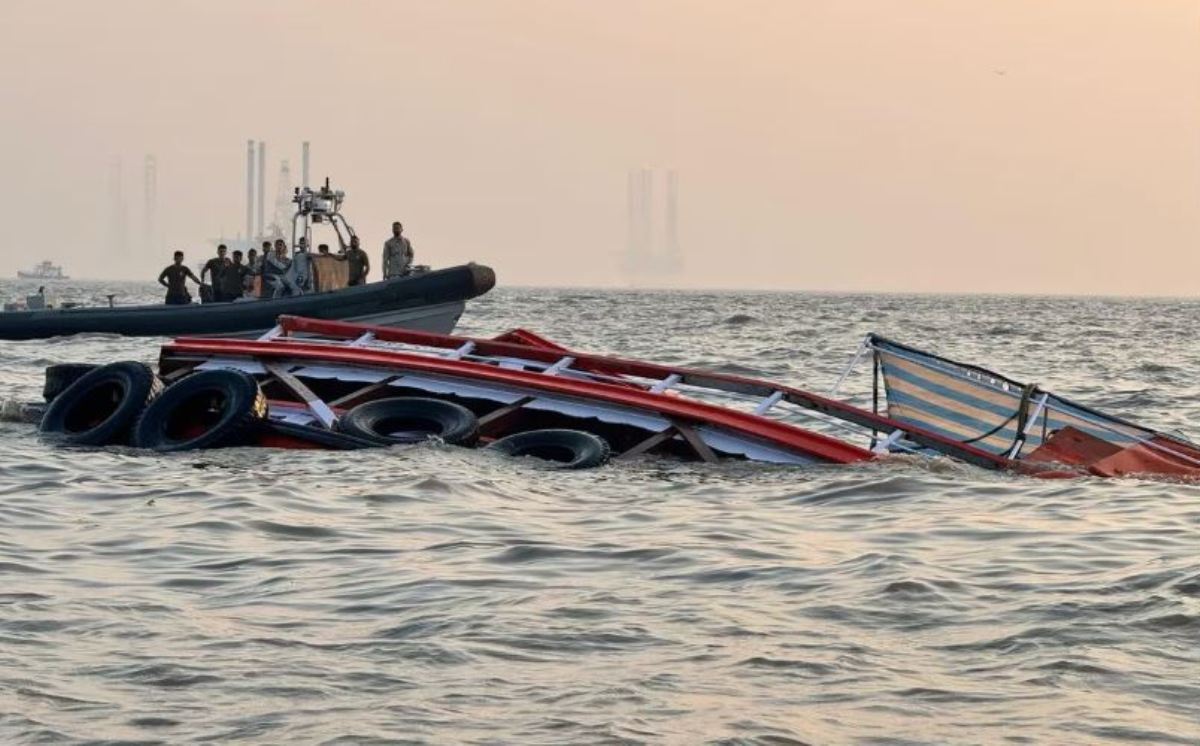 Mumbai boat accident: Tourist ship capsizes after collision with Navy speed boat, 13 dead