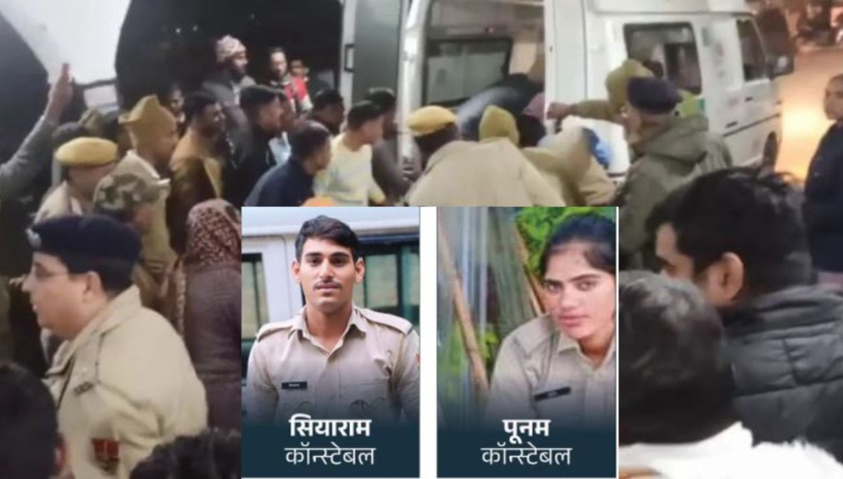 Constable shot woman constable and himself in front of police station, condition of both is critical