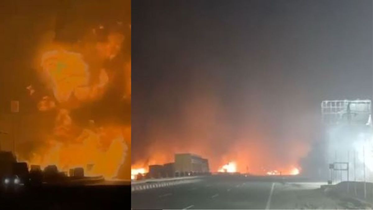 Major accident due to chemical tanker explosion in Jaipur, 5 killed, 35 injured, Ajmer highway closed