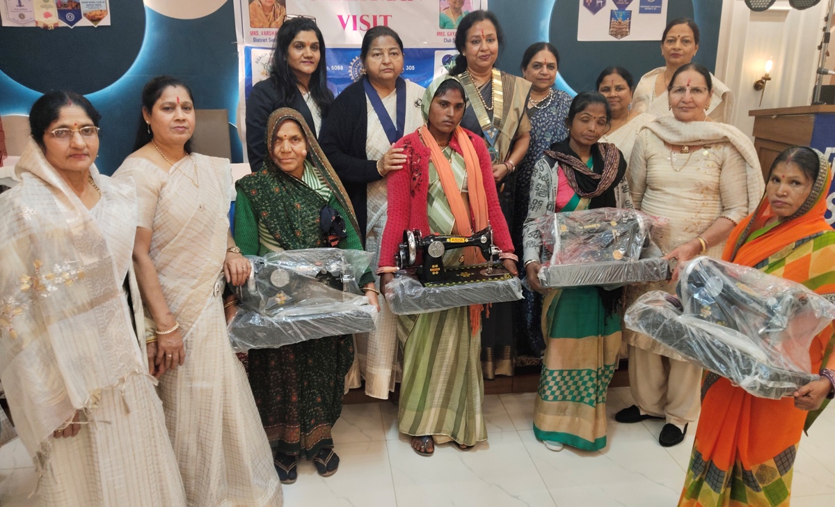 Annual inspection of Inner Wheel Club, contribution in education, employment and service work.
