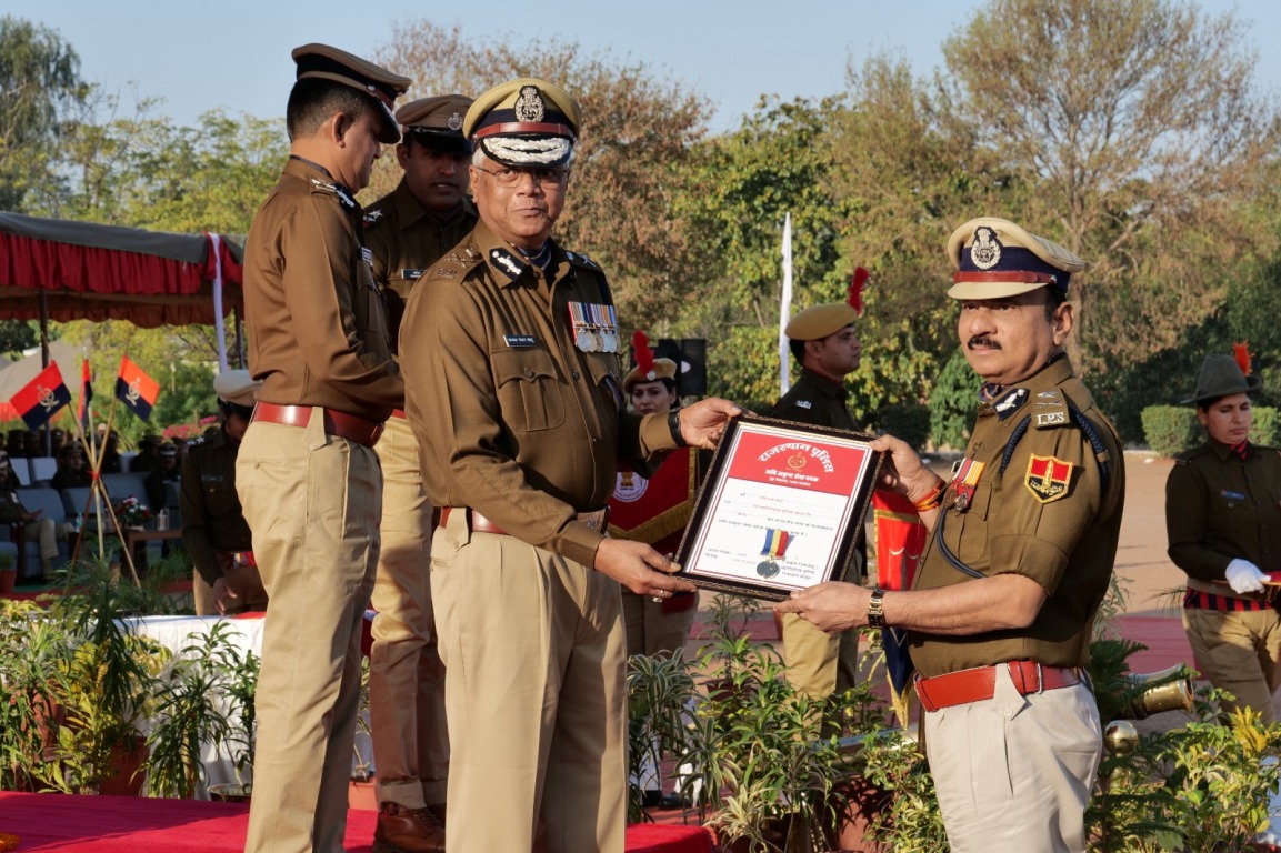 Police Investiture Ceremony: Honored with Union Home Minister Medal, Most Excellent and Excellent Service Medal and DGP Disc