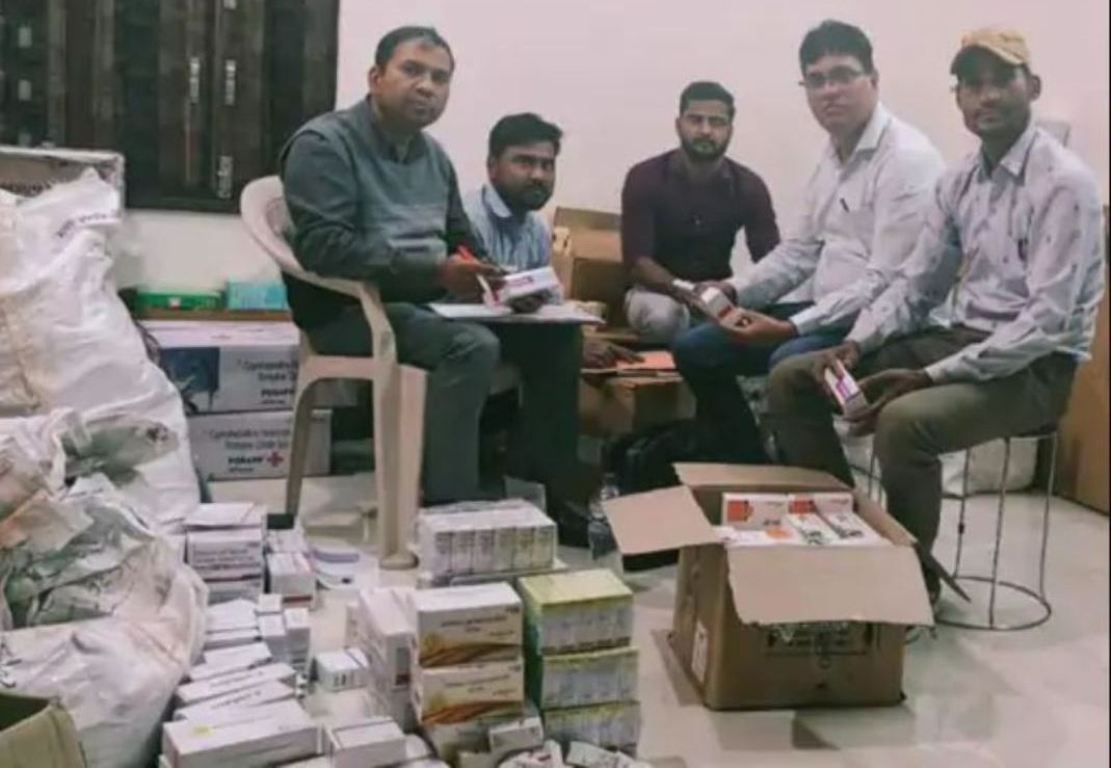 Illegal drug storage busted in Chhabra, medicines worth Rs 2 lakh seized from Hans Foundation, operation was being done without license