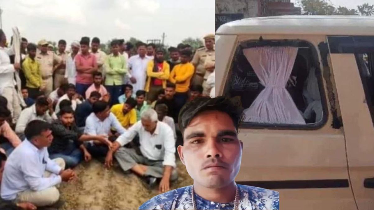 A huge ruckus broke out in Tonk, villagers chased the policemen! 4 vehicles vandalized