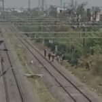 Kota: A young man committed suicide by jumping in front of a train in front of his wife, had posted a shocking status before committing suicide!