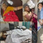 A tractor trolley full of wedding party overturned, five people including a girl and four women died, one and a half dozen injured