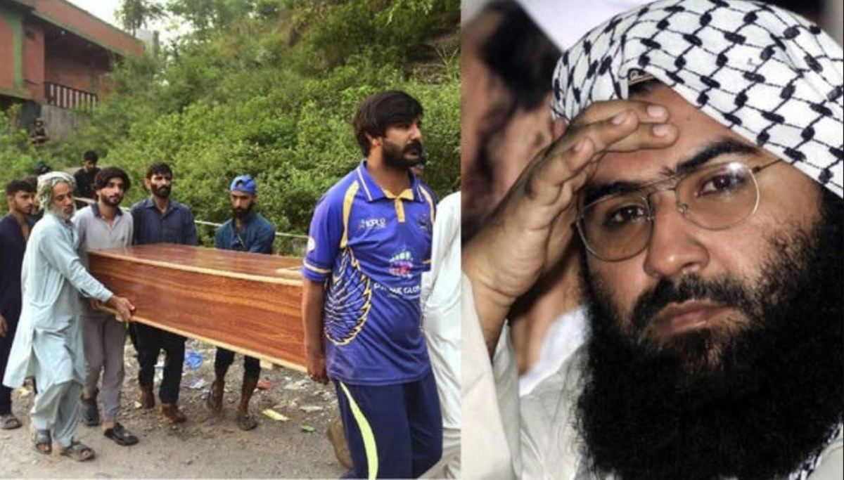 It would have been better if I had also died... Masood Azhar said on the death of 10 members of his family in Operation Sindoor